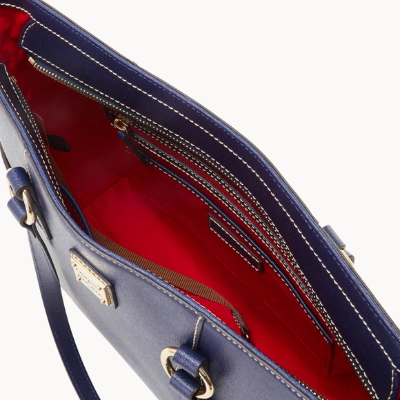 Dooney and Bourke Blue Helena https://www.ebay.com/usr/starrmartt - Picture 6 of 7
